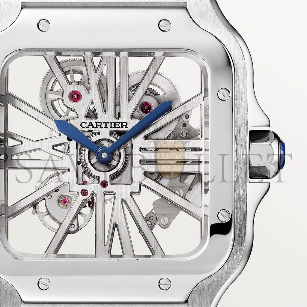 CARTIER SANTOS DE SKELETON WATCH WHSA0015